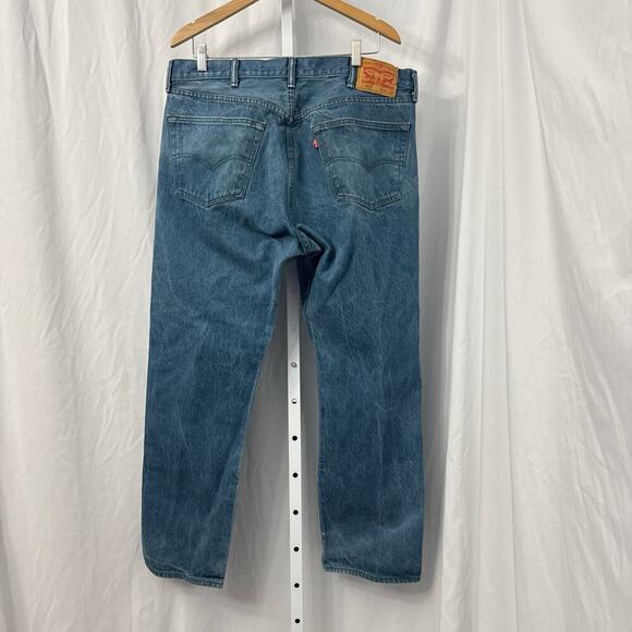 Levi's 501XX Jeans Men's 36x29 White Oak Cone Denim Blue - Picture 3 of 14